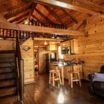 Northwoods cabin interior