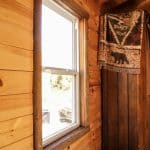 Trapper cabin interior