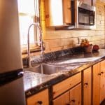 Northwoods cabin kitchen