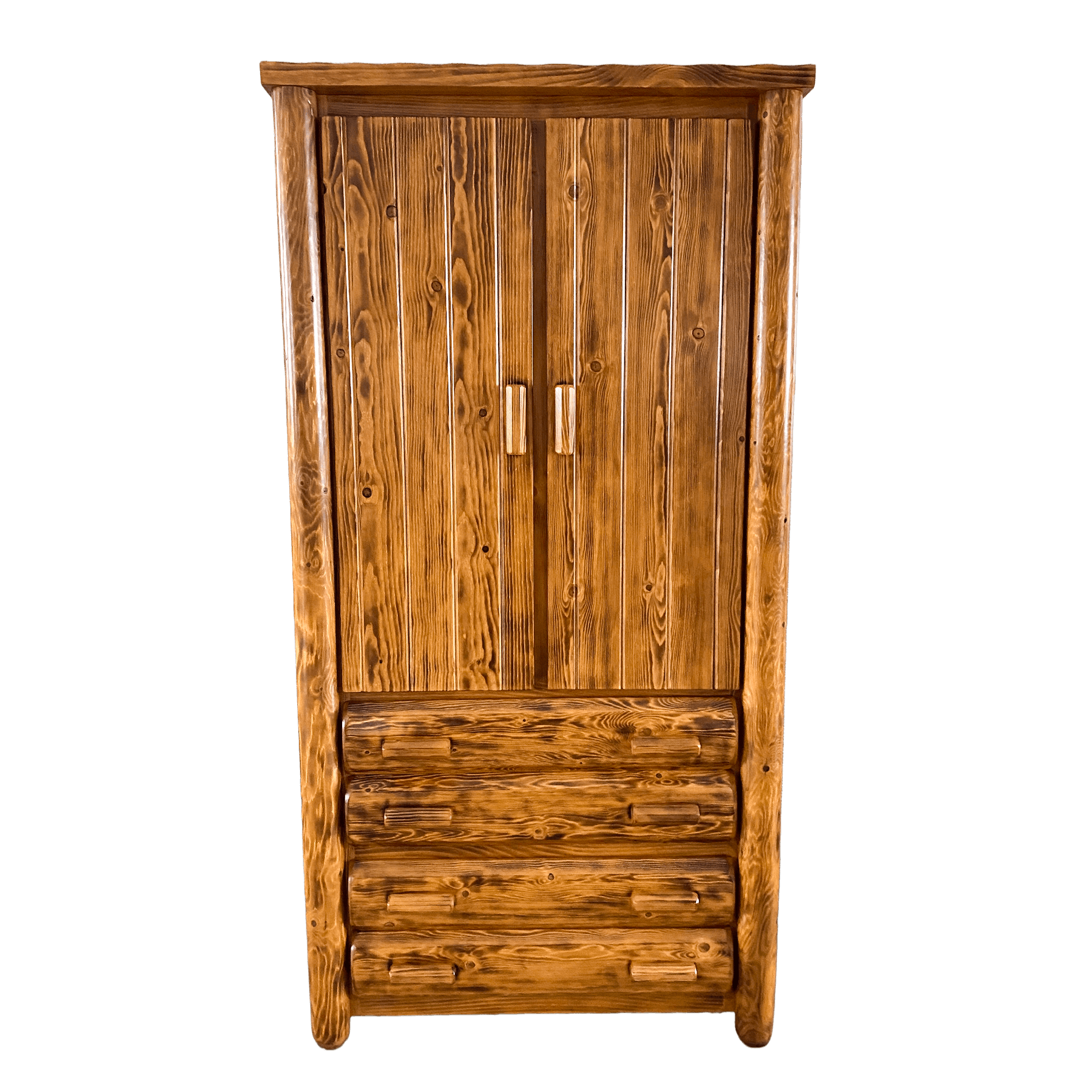 Wardrobe - Pine Torched