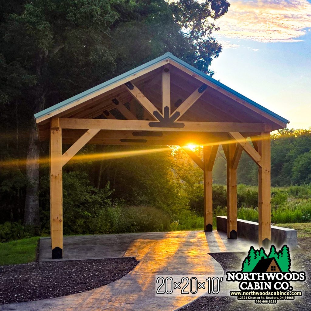 Timber Frame Pavilions | Northwoods Cabin Co.