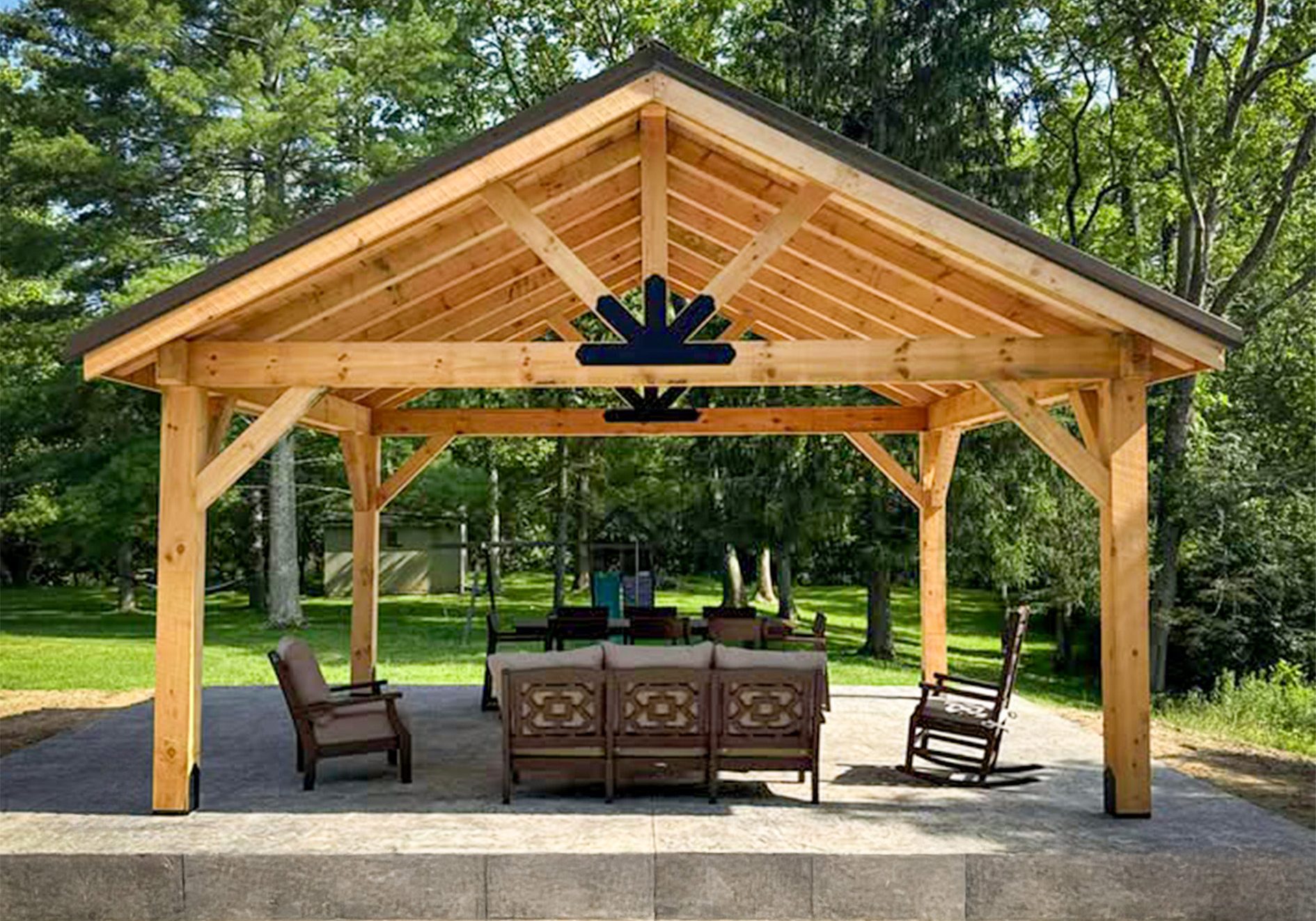 20x18 LTF Standard Gable Pavilion 2